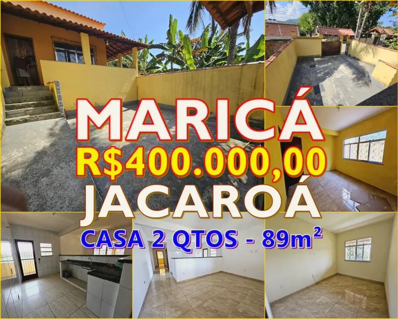 Foto 1 de Casa com 2 Quartos à venda, 120m² em Jacaroá, Maricá