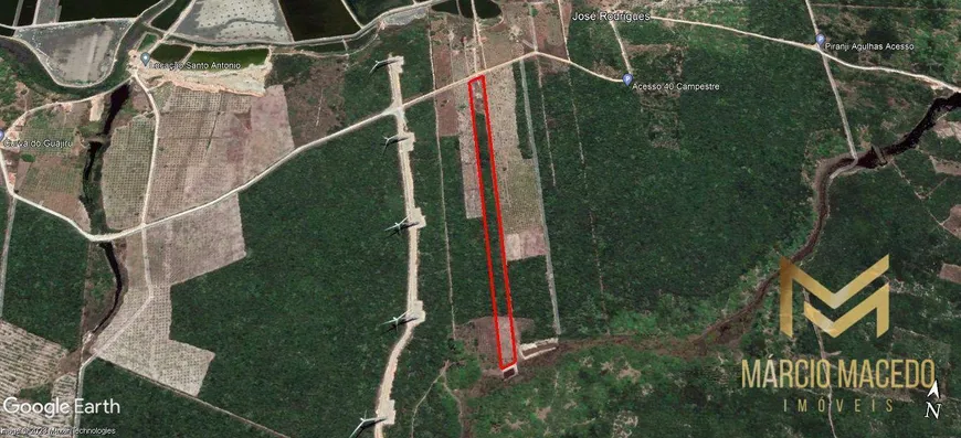 Foto 1 de Lote/Terreno à venda, 50000m² em Fortim, Fortim