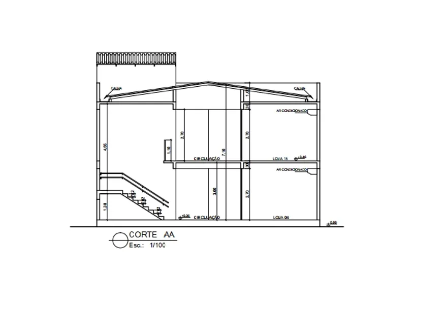 Foto 1 de Ponto Comercial com 1 Quarto para alugar, 55m² em Centro, Macaé