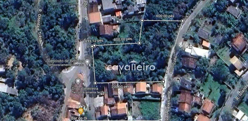 Foto 1 de Lote/Terreno à venda, 3675m² em Balneario Bambui, Maricá
