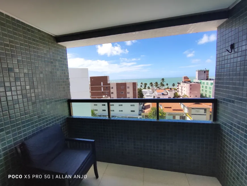 Foto 1 de Apartamento com 2 Quartos para alugar, 65m² em Tambaú, João Pessoa