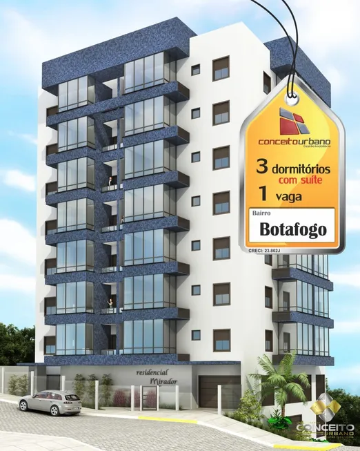 Foto 1 de Apartamento com 3 Quartos à venda, 99m² em Botafogo, Bento Gonçalves