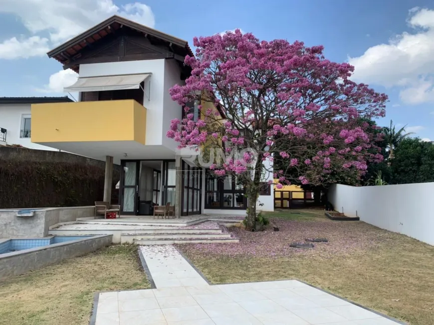 Foto 1 de Sobrado com 4 Quartos para alugar, 448m² em Jardim das Paineiras, Campinas