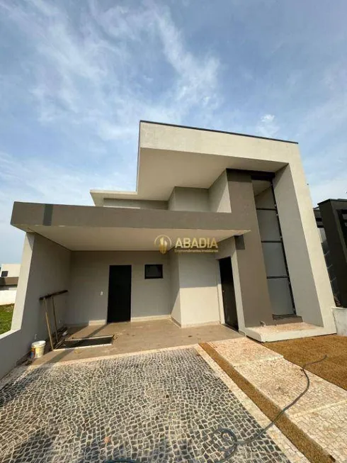 Foto 1 de Casa de Condomínio com 3 Quartos à venda, 140m² em Residencial Terras da Estancia, Paulínia