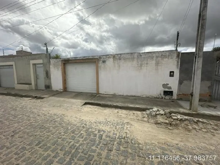 Foto 1 de Casa com 2 Quartos à venda, 54m² em Centro, Tobias Barreto