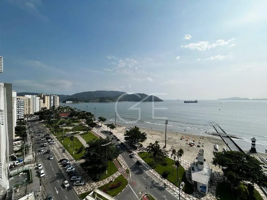 Foto 1 de Apartamento com 3 Quartos à venda, 190m² em Ponta da Praia, Santos