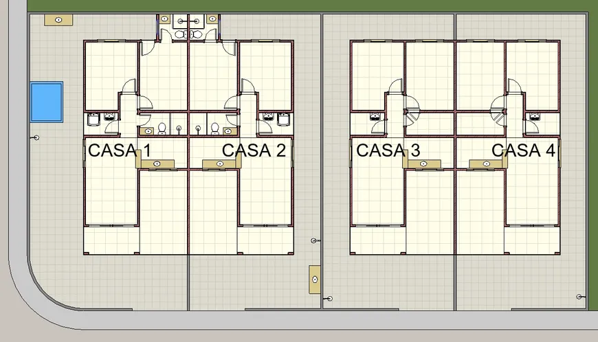 Foto 1 de Casa com 2 Quartos à venda, 58m² em Peró, Cabo Frio