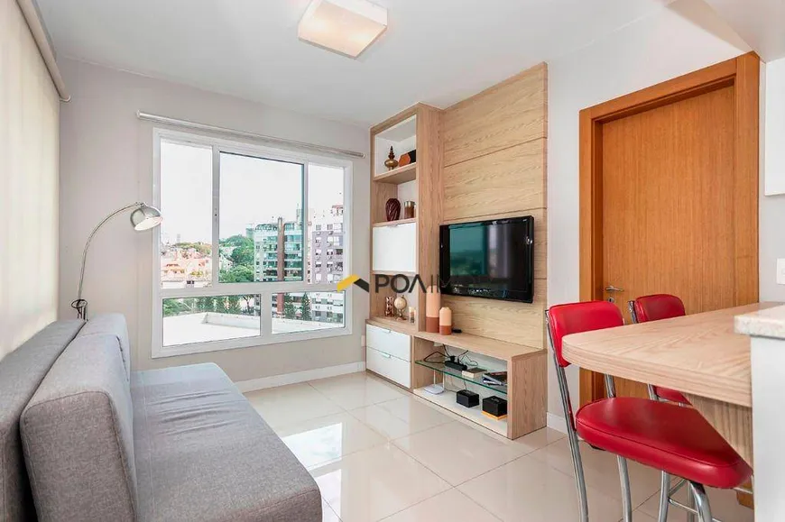 Foto 1 de Apartamento com 1 Quarto para venda ou aluguel, 37m² em Três Figueiras, Porto Alegre