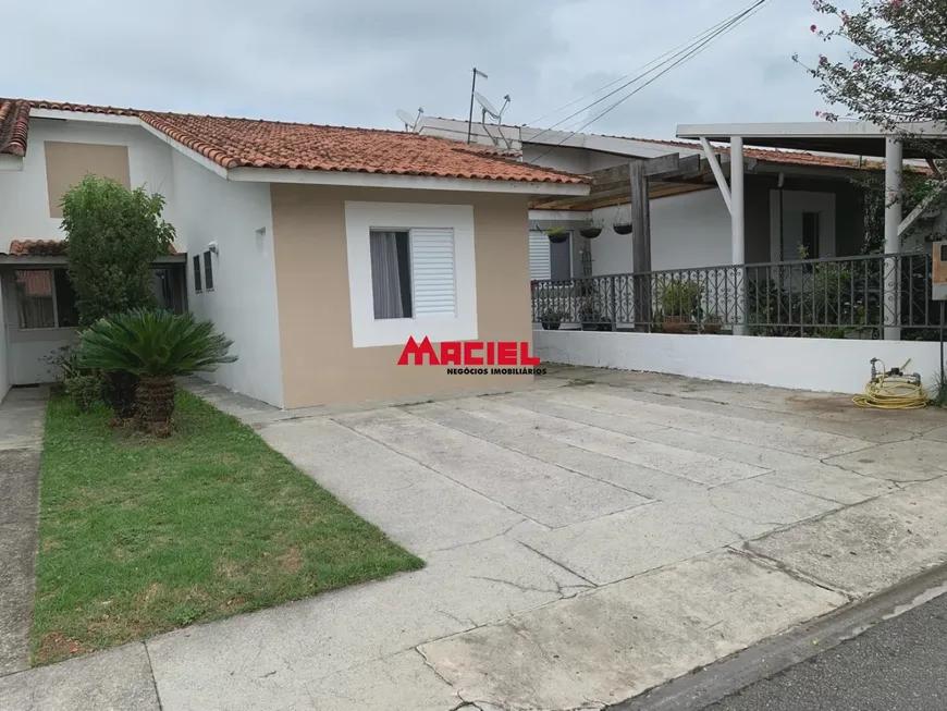 Foto 1 de Casa de Condomínio com 3 Quartos à venda, 79m² em Eugênio de Melo, São José dos Campos