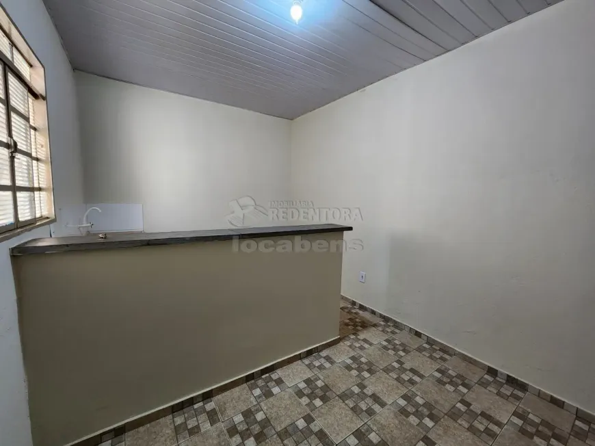 Foto 1 de Casa com 1 Quarto para alugar, 40m² em Jardim Joao Paulo II, São José do Rio Preto