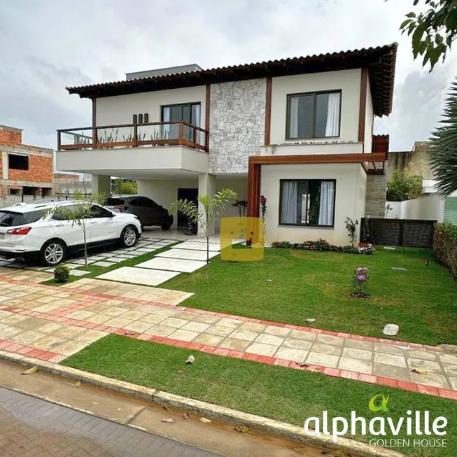 Foto 1 de Casa de Condomínio com 4 Quartos à venda, 320m² em Alphaville Jacuhy, Serra