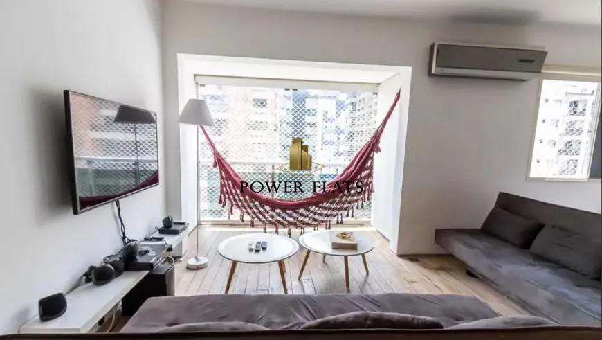 Foto 1 de Flat com 1 Quarto para alugar, 75m² em Vila Nova Conceição, São Paulo