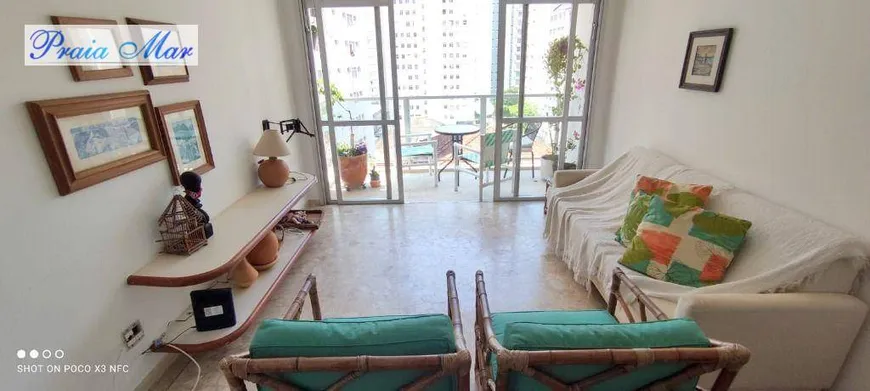 Foto 1 de Apartamento com 3 Quartos à venda, 95m² em Praia das Pitangueiras, Guarujá