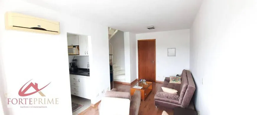 Foto 1 de Apartamento com 1 Quarto para alugar, 56m² em Campo Belo, São Paulo