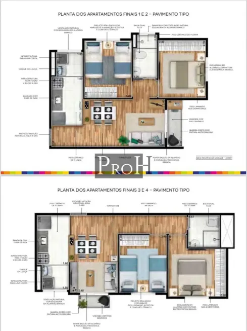 Foto 1 de Apartamento com 2 Quartos à venda, 42m² em Dos Casa, São Bernardo do Campo