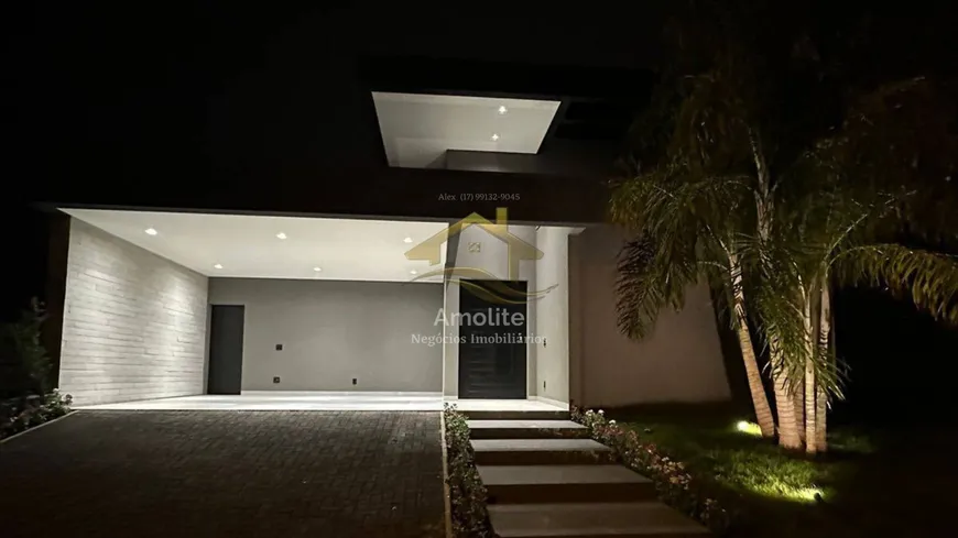 Foto 1 de Casa de Condomínio com 3 Quartos à venda, 223m² em Terra Vista Residencial Club, Mirassol