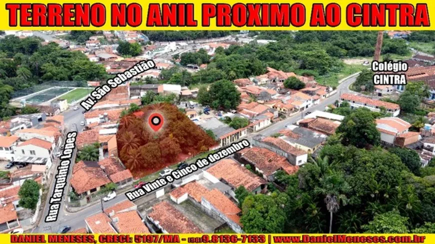Foto 1 de Lote/Terreno para venda ou aluguel, 1900m² em Anil, São Luís