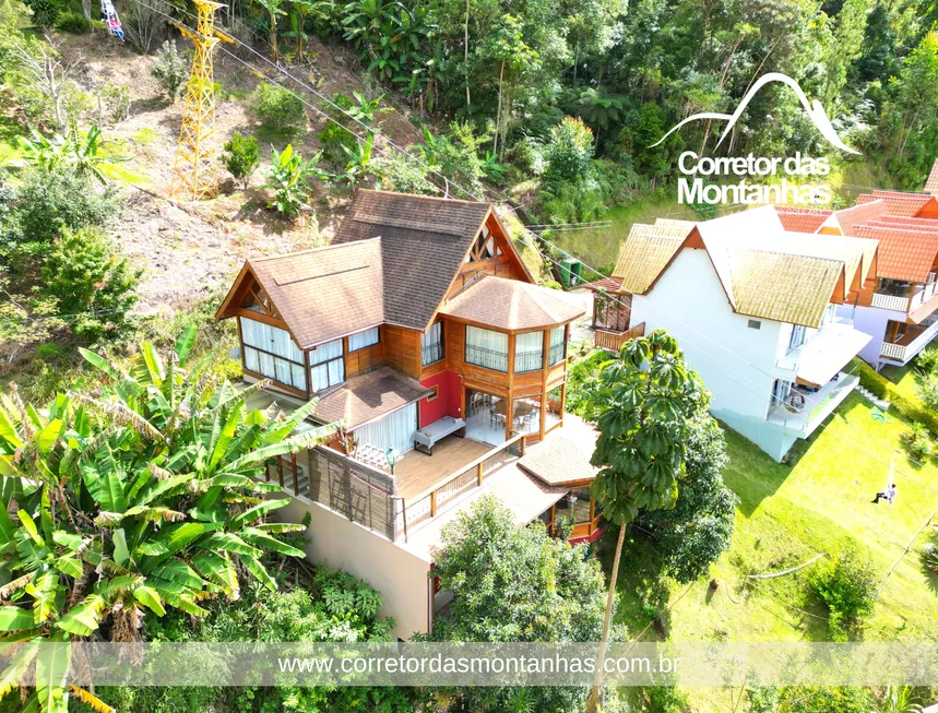 Foto 1 de Casa de Condomínio com 3 Quartos para alugar, 160m² em Pedra Azul, Domingos Martins