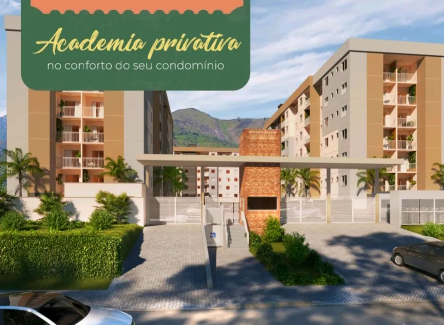 Foto 1 de Apartamento com 2 Quartos à venda, 56m² em Nogueira, Petrópolis