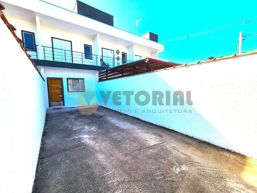 Foto 1 de Sobrado com 2 Quartos à venda, 74m² em Capricórnio II, Caraguatatuba