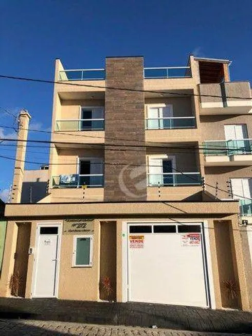 Foto 1 de Cobertura com 2 Quartos para venda ou aluguel, 62m² em Vila Tibirica, Santo André