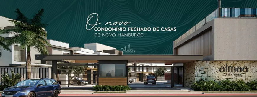 Foto 1 de Casa de Condomínio com 3 Quartos à venda, 128m² em Vila Rosa, Novo Hamburgo