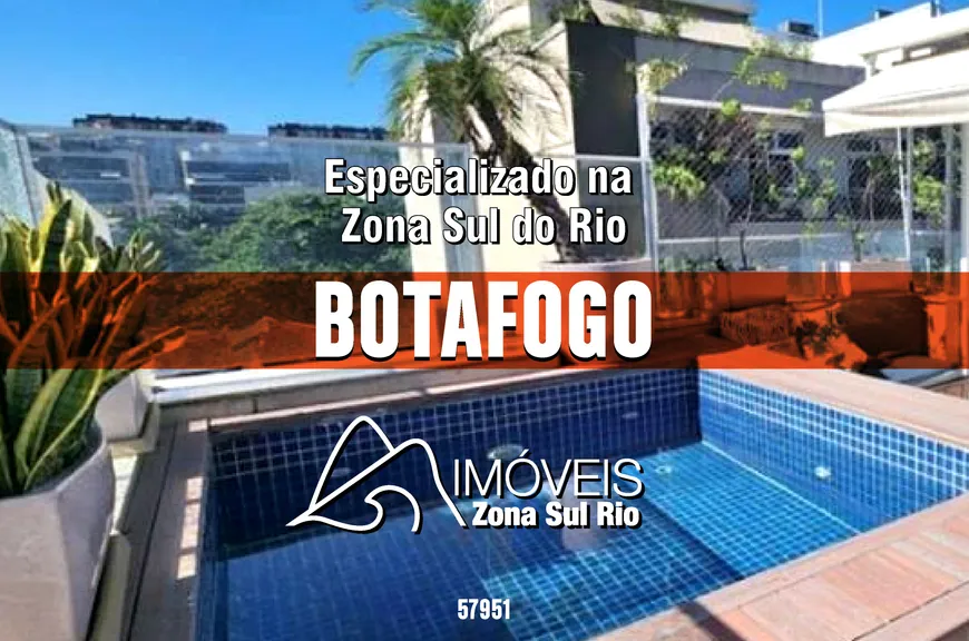 Foto 1 de Cobertura com 2 Quartos à venda, 156m² em Botafogo, Rio de Janeiro