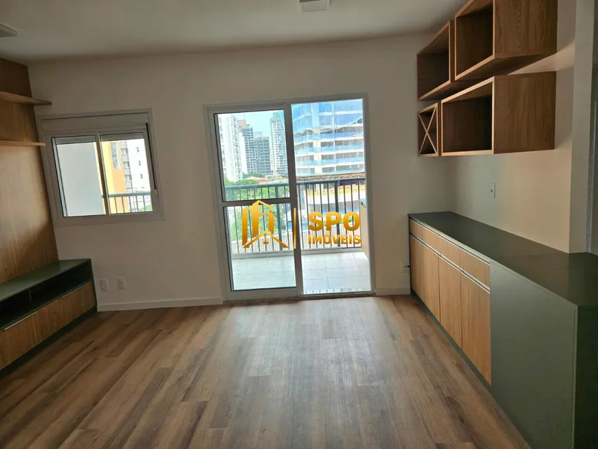 Foto 1 de Apartamento com 2 Quartos para venda ou aluguel, 77m² em Brooklin, São Paulo
