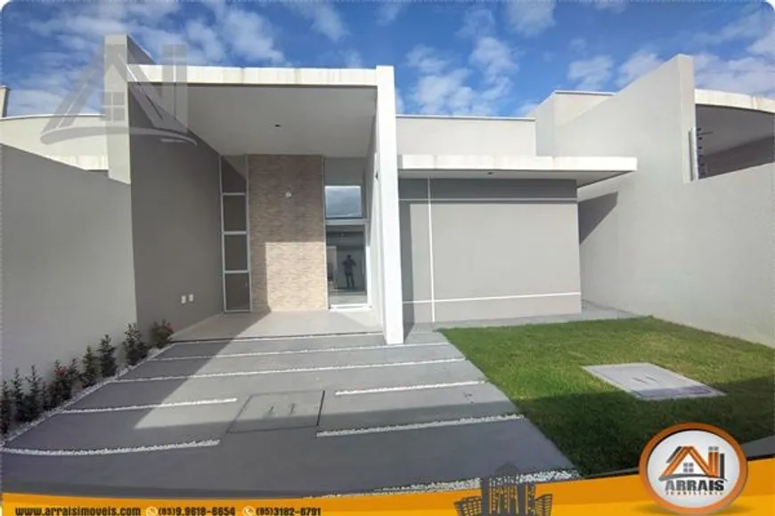 Foto 1 de Casa com 3 Quartos à venda, 107m² em Paupina, Fortaleza