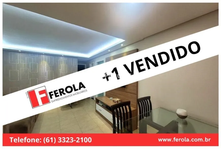 Foto 1 de Apartamento com 2 Quartos à venda, 57m² em Quadras Econômicas Lúcio Costa, Guará