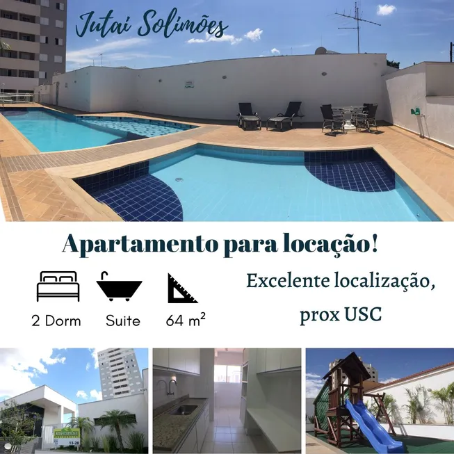 Foto 1 de Apartamento com 2 Quartos para alugar, 63m² em Vila Cardia, Bauru