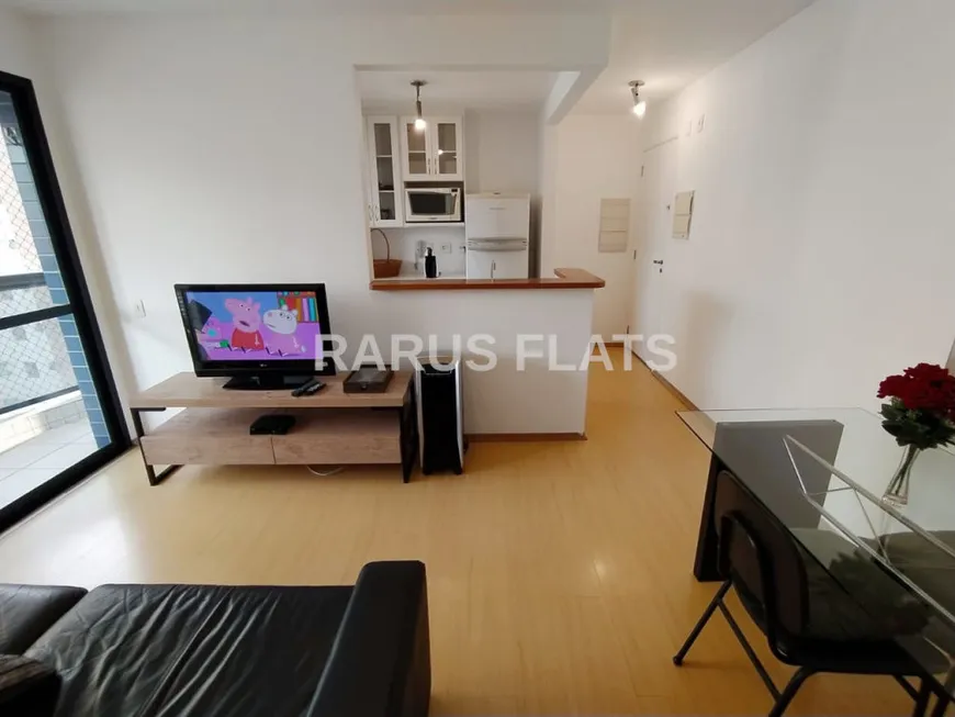 Foto 1 de Flat com 1 Quarto para alugar, 41m² em Vila Olímpia, São Paulo