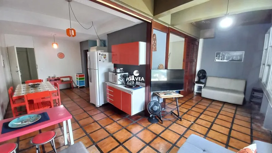 Foto 1 de Apartamento com 1 Quarto à venda, 51m² em Itararé, São Vicente