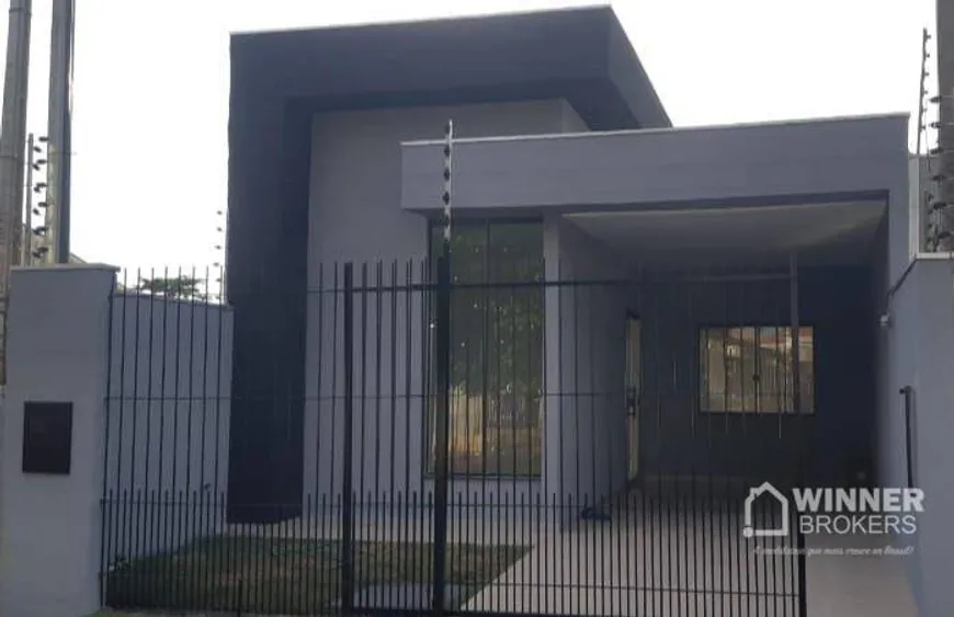 Foto 1 de Casa com 3 Quartos à venda, 90m² em Loteamento Madrid, Maringá