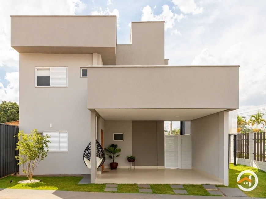 Foto 1 de Casa de Condomínio com 3 Quartos à venda, 131m² em Sitios Santa Luzia Residencial, Aparecida de Goiânia