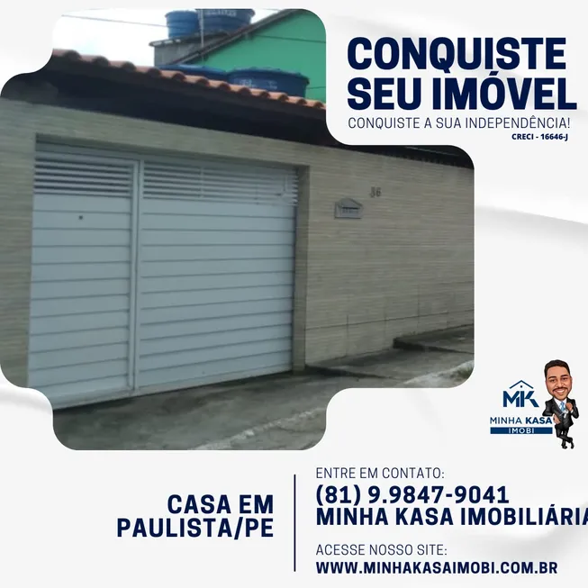 Foto 1 de Casa com 2 Quartos à venda, 130m² em Vila Torres Galvao, Paulista