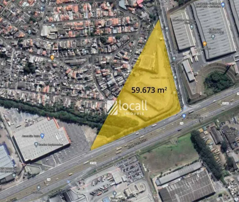 Foto 1 de Lote/Terreno à venda, 59673m² em Jardim Cumbica, Guarulhos