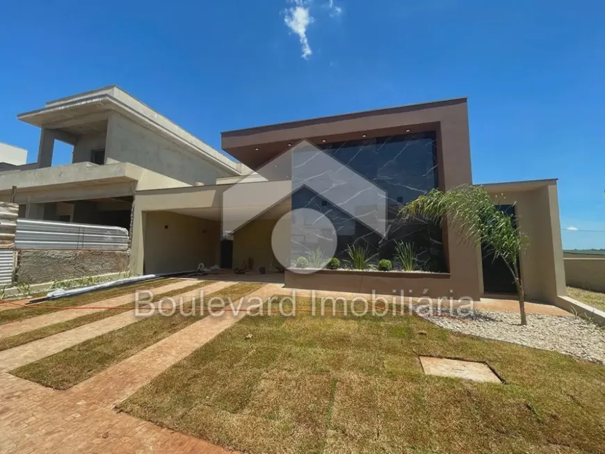 Foto 1 de Casa de Condomínio com 3 Quartos à venda, 178m² em Bonfim Paulista, Ribeirão Preto