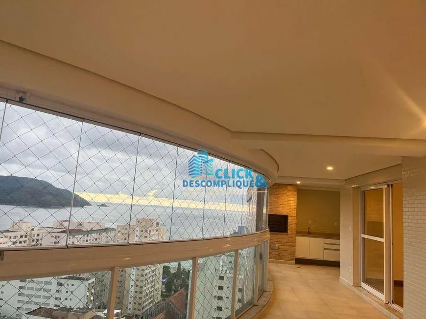 Foto 1 de Apartamento com 4 Quartos à venda, 204m² em Embaré, Santos