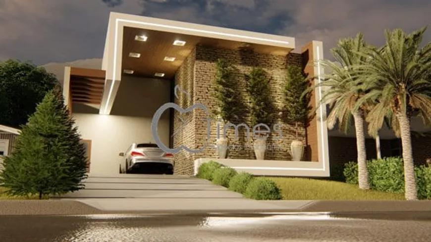 Foto 1 de Casa de Condomínio com 3 Quartos à venda, 180m² em Jardins Bolonha, Senador Canedo