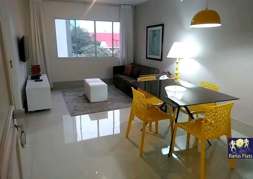 Foto 1 de Flat com 1 Quarto para alugar, 40m² em Itaim Bibi, São Paulo