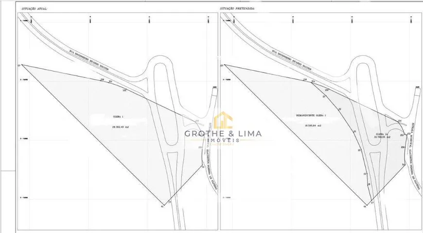 Foto 1 de Lote/Terreno para venda ou aluguel, 18596m² em Putim, São José dos Campos