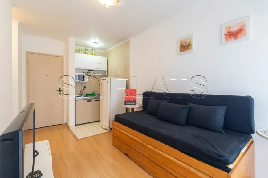 Foto 1 de Apartamento com 1 Quarto para alugar, 36m² em Moema, São Paulo