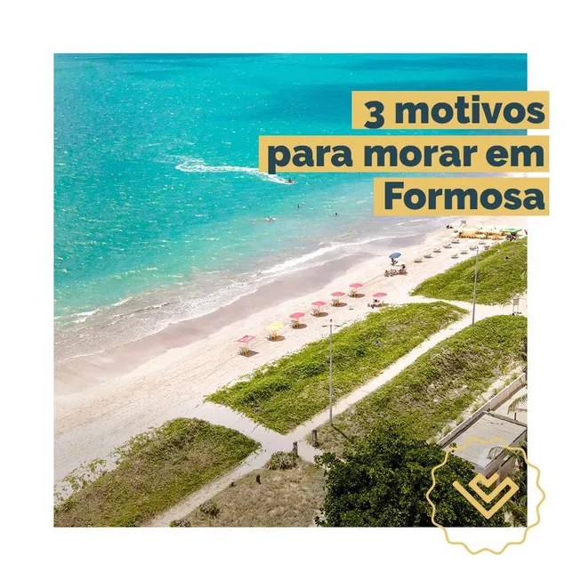 Foto 1 de Apartamento com 2 Quartos à venda, 56m² em Praia Formosa, Cabedelo