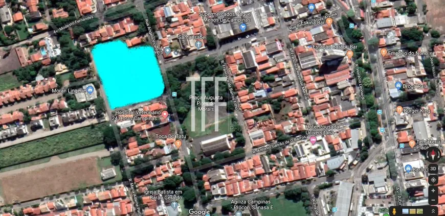 Foto 1 de Lote/Terreno à venda, 8672m² em Barão Geraldo, Campinas