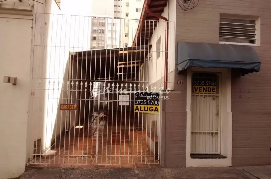 Foto 1 de Sobrado com 4 Quartos à venda, 221m² em Centro, Campinas