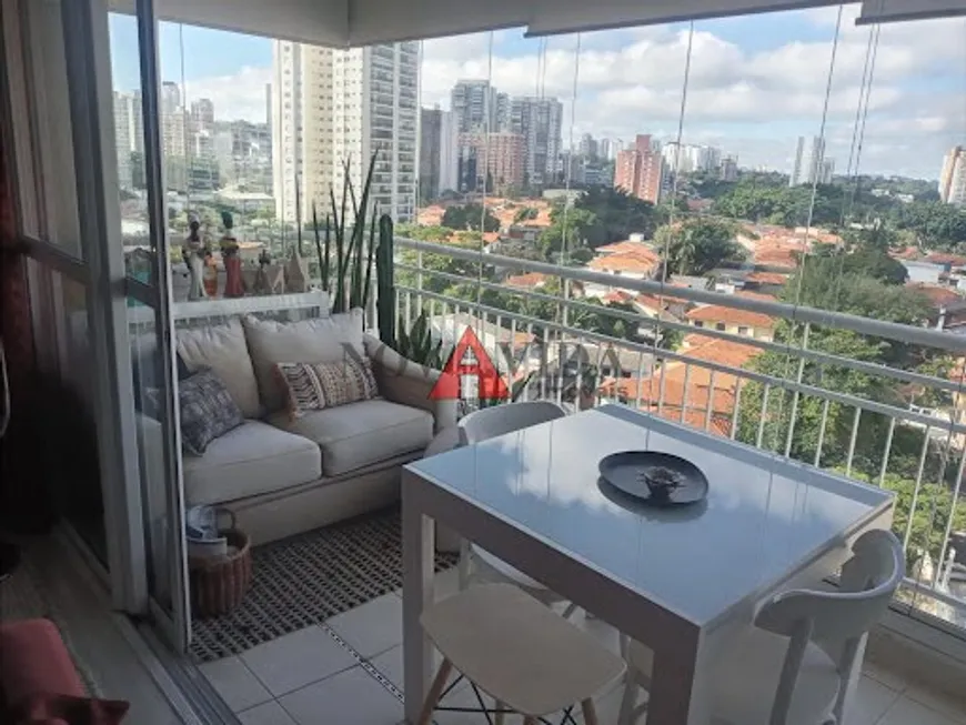 Foto 1 de Apartamento com 2 Quartos à venda, 64m² em Brooklin, São Paulo