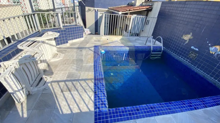 Foto 1 de Cobertura com 3 Quartos para alugar, 252m² em Enseada, Guarujá