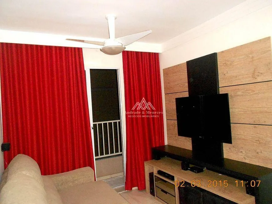 Foto 1 de Apartamento com 2 Quartos à venda, 47m² em Ipiranga, Ribeirão Preto