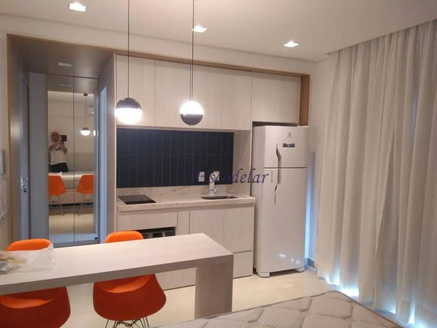 Foto 1 de Apartamento com 1 Quarto para alugar, 26m² em Moema, São Paulo